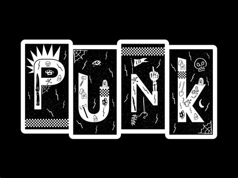 Punk Sticker By Bryan Findell On Dribbble
