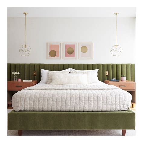 Green Headboards For Beds