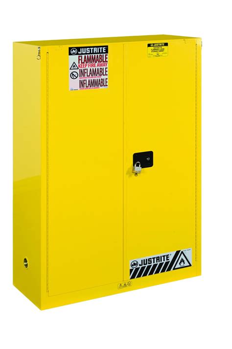 Justrite Sure Grip Flammable Safety Cabinet Self Closing Gallons