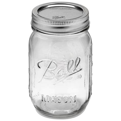 3 Ball Pint Size Mason Jars 16 Oz 16 Ounce Ball Canning Jar Etsy