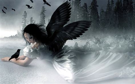 Goth Angel Wallpaper 52 Images