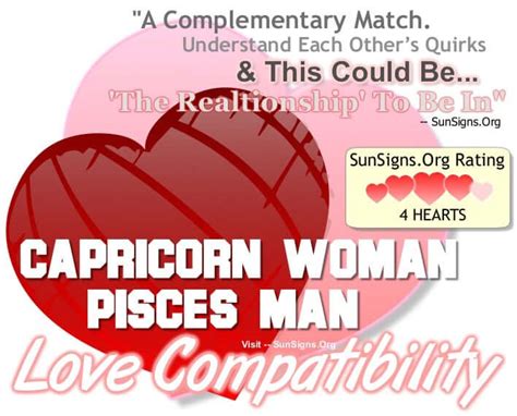 Capricorn Woman And Pisces Man A Complementary Match Sunsignsorg