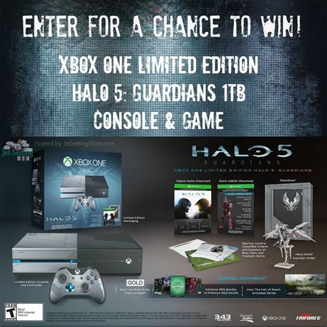 Xbox One Halo 5 Guardians 1tb Console And Gaming Bundle Giveaway