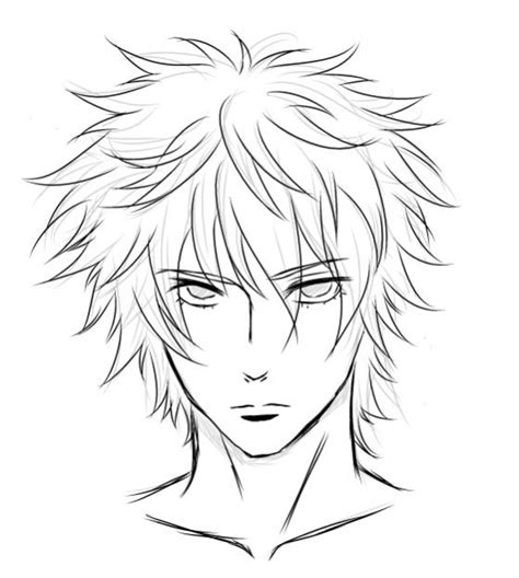 Protected Blog › Log In Anime Face Drawing Male Face