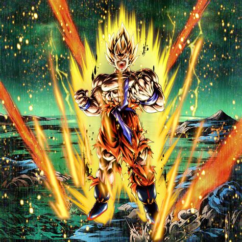 Looking for the best wallpapers? Super Saiyan Goku Art Wallpaper : Dragonballsuper