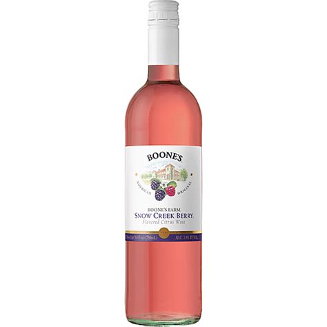 Boones Farm Wine Product Flavored Apple Snow Creek Berry Wine