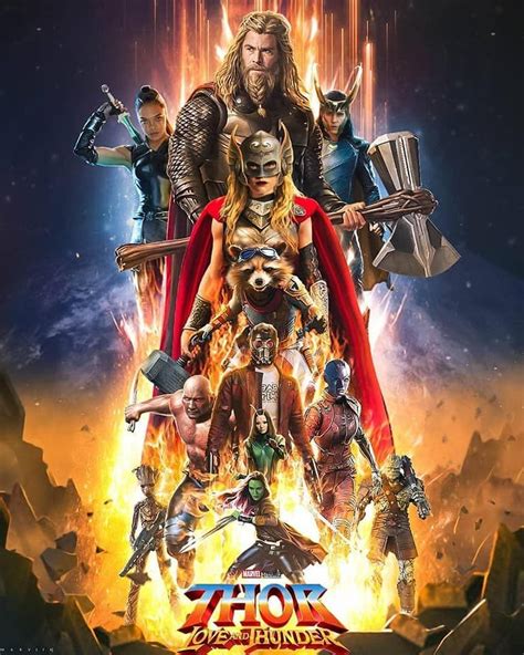 Thor Love And Thunder Marvel Superhero Posters Marvel Superheroes Thor