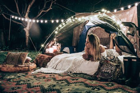 Diy Boho Festival Camp Spell And The Gypsy Collective Blog Outdoor Bed