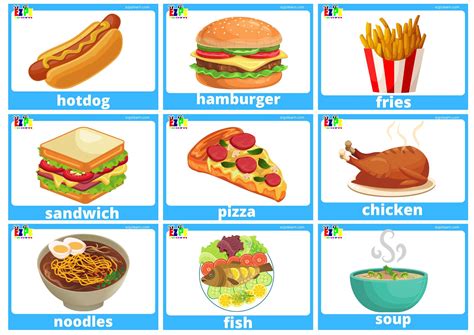 Food Flashcards With Words Use Online Or Download Free Pdf File 17