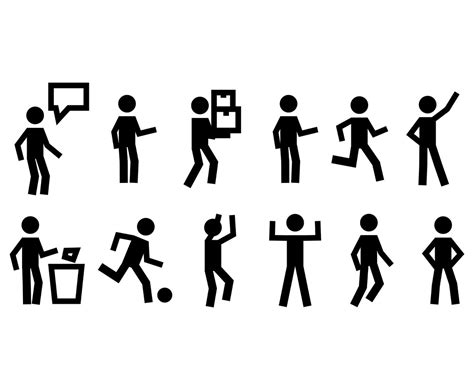 Various Person Icons Vector Vector Art And Graphics