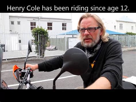 First shown on series 5 of the motorcycle show, henry cole decides to brush up his riding skills and get some advanced training. Henry Cole visits South Africa - YouTube