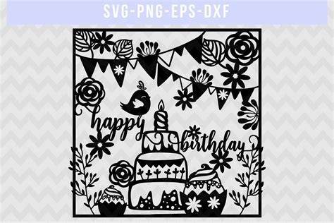 Svg Birthday Card Files - 2028+ SVG PNG EPS DXF File - Best Free SVG