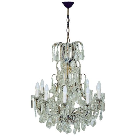 English Crystal Chandelier For Sale At 1stdibs