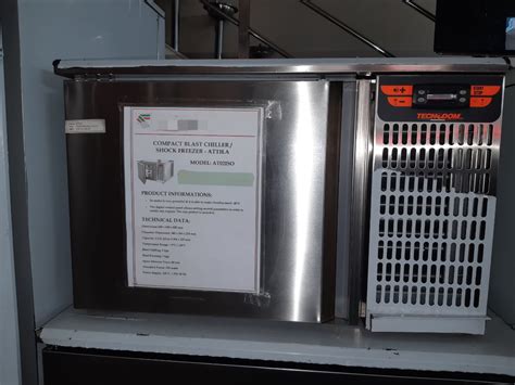 Attila Compact Blast Chiller Shock Freezer At021s0 Tecnodom Original