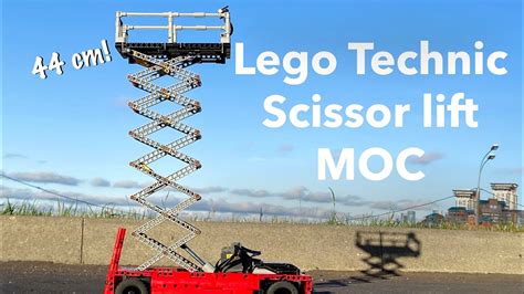 Lego Technic Scissor Lift Moc Youtube