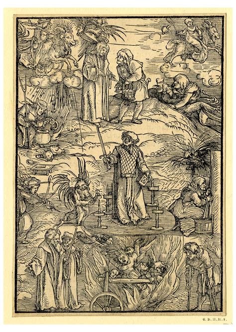 Woodcut Made By Hans Schäufelein Printed By Johann Otmar And Published