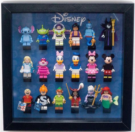 My Home Made Disney Minifigures Frame Lego