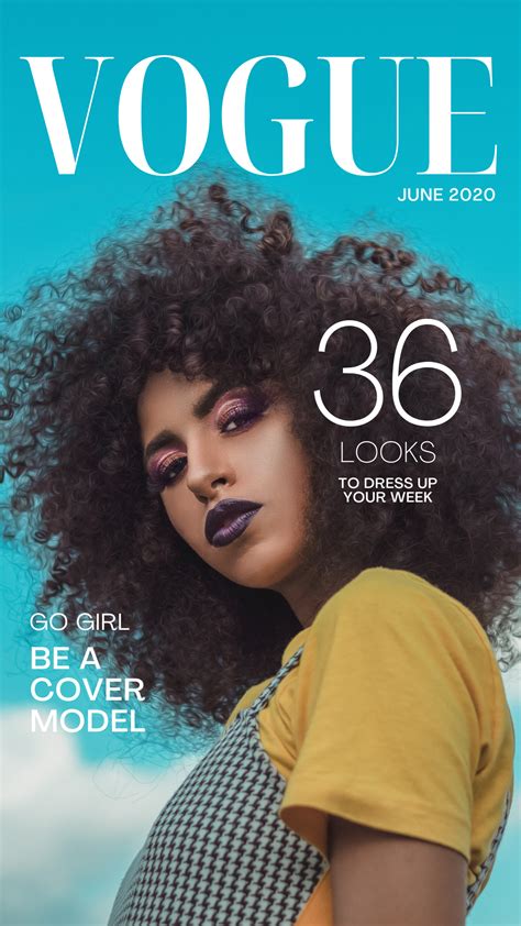 How To Create A Free Vogue Cover Template In Seconds Just Jes Lyn