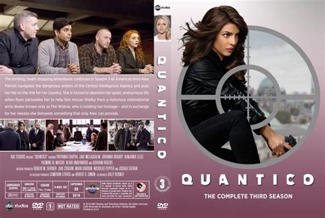 Quantico Season 3 2018 Dvd Custom Cover Central Intelligence Agency Quantico Seasons