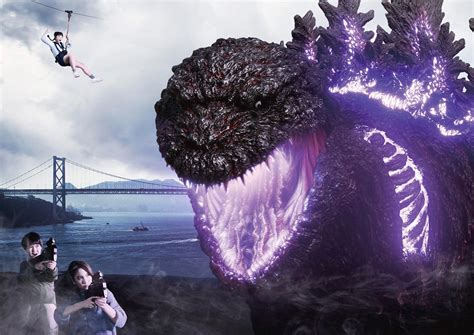 Life Sized Godzilla Attraction Officially Opens In Nijigen No Mori Park Theme Park On Japan S