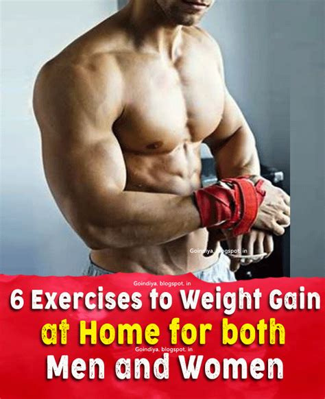 How to gain weight for females without exercise. 6 Exercises to Weight Gain at Home for both Men and Women ...