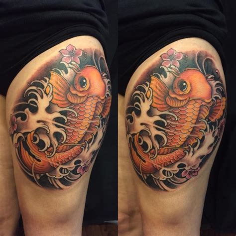 The chinese believed that koi fish represented good luck in trade and research. 65+ Japanese Koi Fish Tattoo Designs & Meanings - True ...