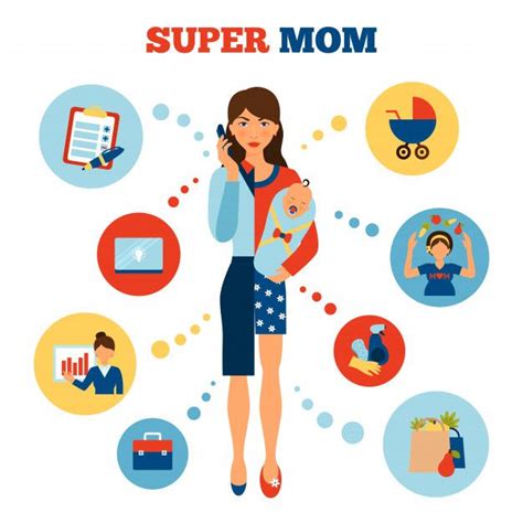 Businesswoman Mother Concept Free Vector Free Vector Freepik Vector Freebusiness Freebaby