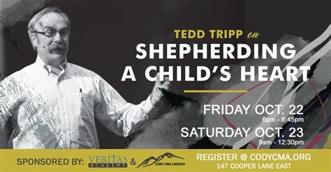 Cma Church Tedd Tripp On Shepherding A Childs Heart Cody Calendar