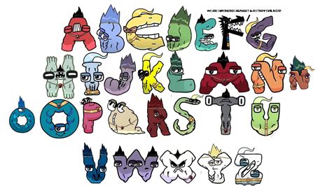 alphabet lore but it s a superpowers edition by thebobby65 on deviantart