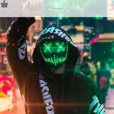 Led Purge Mask Green Purge Mask