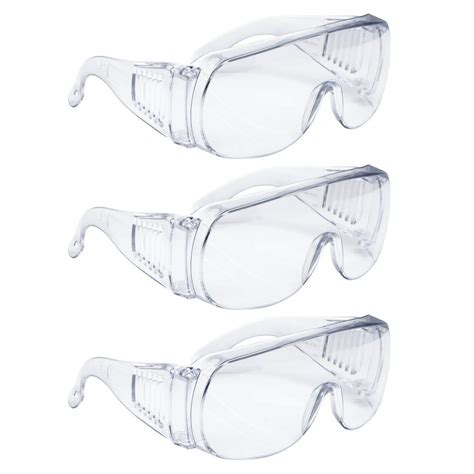 buy amston clear safety glasses high impact ansi z87 and osha compliant eyewear protection