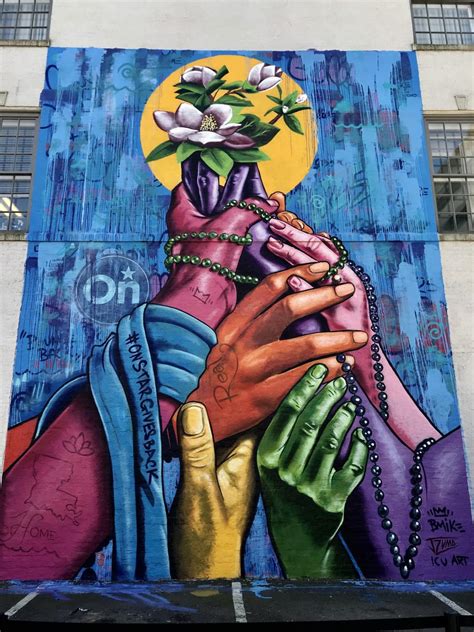 Mural Celebrates Baton Rouge Areas Unity And Triumph During The 2016