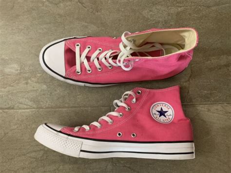 Bright Pink Converse High Tops Ebay