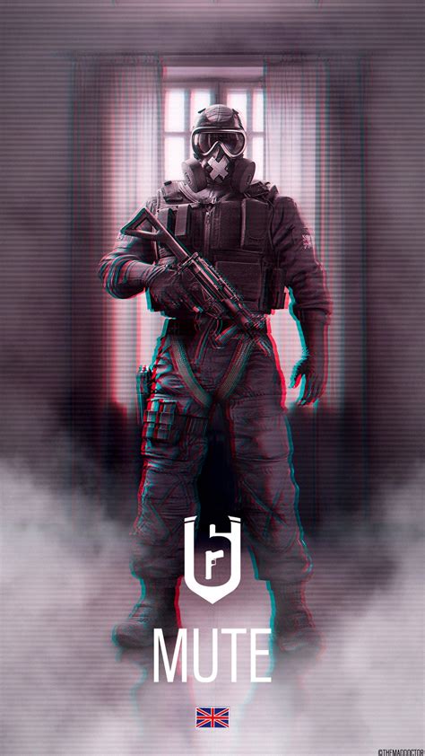 Mutes Mobile Wallpaper Rainbow Six Siege By Alessandroberzuini On