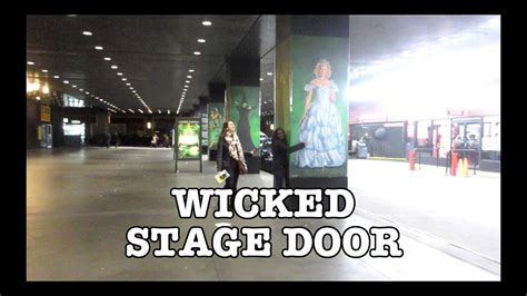 Wicked Stage Door New Ish Cast Vlog 220 111215 Youtube