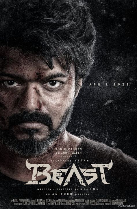 Beast Tamil Movie Poster Kerala Com
