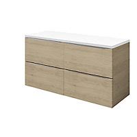 Product/service · home & garden store. Meuble sous vasque à suspendre GoodHome Imandra bois 120 ...