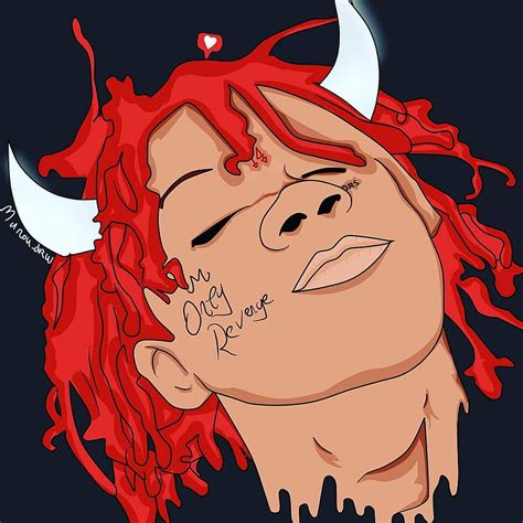 Trippie Red Cartoons Top Trippie Red Cartoons For Your Mobile
