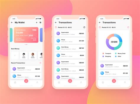 When presented with the boarding passes, you would tap on (using wizz air's read it and you will be able to know how you can use apple wallet app on your iphone and other devices. Mobile Wallet App by Elena Zhukova | Dribbble | Dribbble