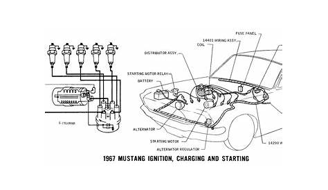 1967 ford mustang starter