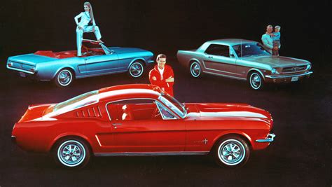 Photo Gallery Timeline 50 Years Of Ford Mustangs