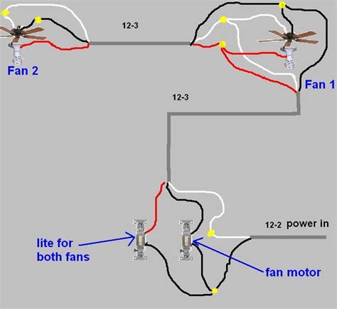 Diagram Wire Two Switches Ceiling Fan With Diagram Mydiagramonline