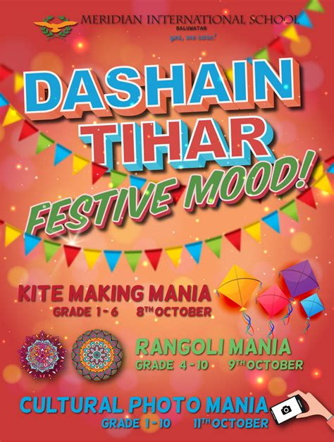 Dashain Tihar Festive Mood Meridian International School