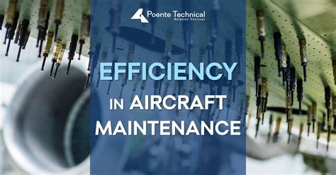 Costs Reduce In Aircraft Maintenance Poente Technical