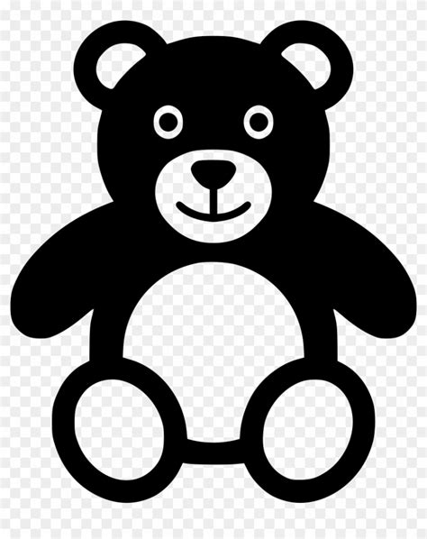teddy bear comments teddy bear clip art black and white png download 516026 pikpng