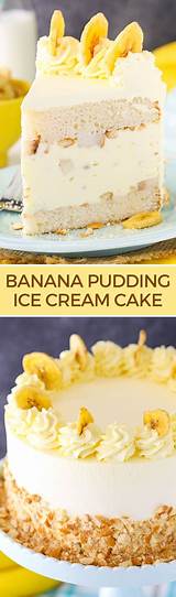 Images of Banana Ice Cream Cake