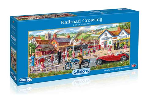 Gibsons Jigsaw Puzzle Railroad Crossing Treasured Ts For You