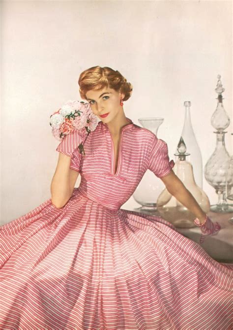 Stunning Photos Show Fashion Designs By Mollie Parnis In The 1950s And