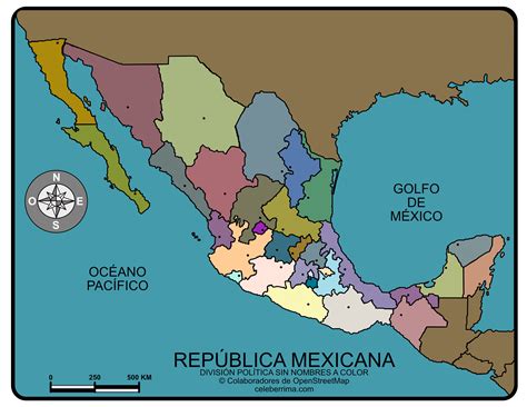 Mapa De Mexico Con Division Politica Y Nombres Para Imprimir Pdf My Xxx Hot Girl