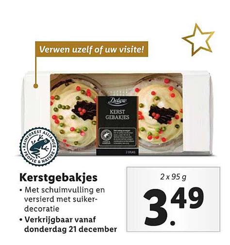 Deluxe Kerstgebakjes Aanbieding Bij Lidl Folders Nl